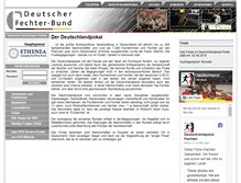 Tablet Screenshot of deutschlandpokal.fechten.org