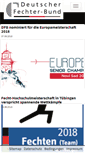 Mobile Screenshot of fechten.org